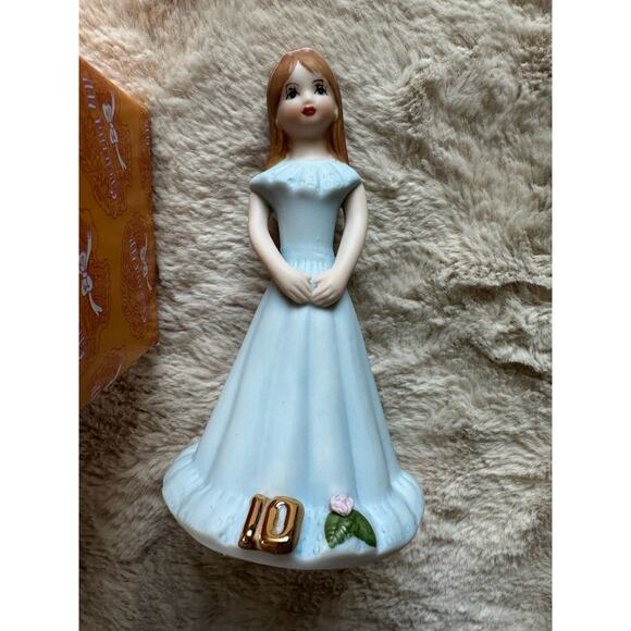Enesco Growing Up Figurine Age 10 0416SW - Picture 3 of 5